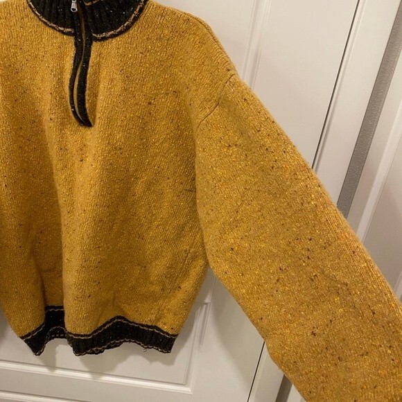 Jan Paulsen Long Sleeve High Neck Sweater. Multicolor. XXL. Streetwear. Grunge. - Picture 2 of 8